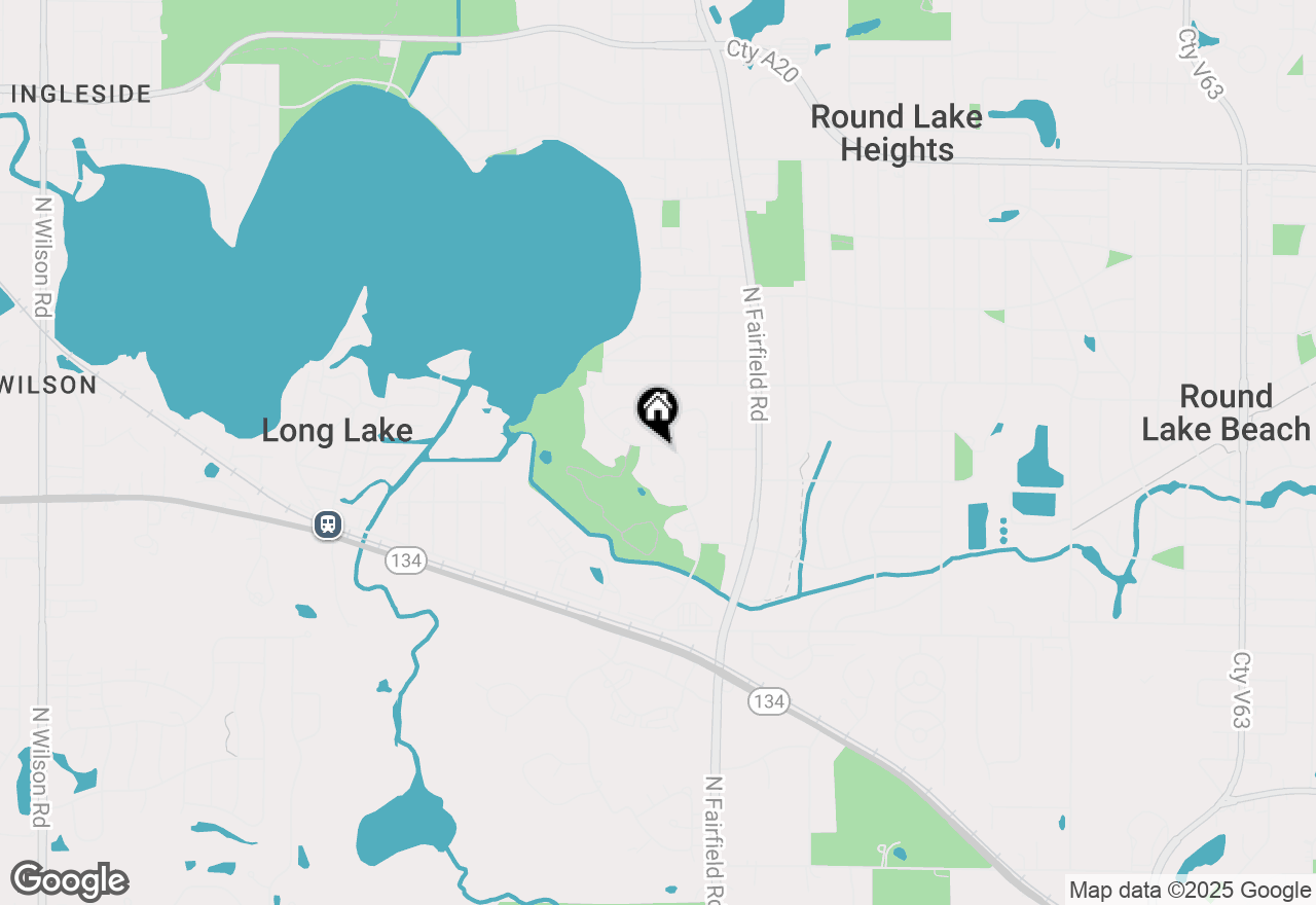 Map of 1201 N Nature Court, Round Lake Beach, IL 60073
