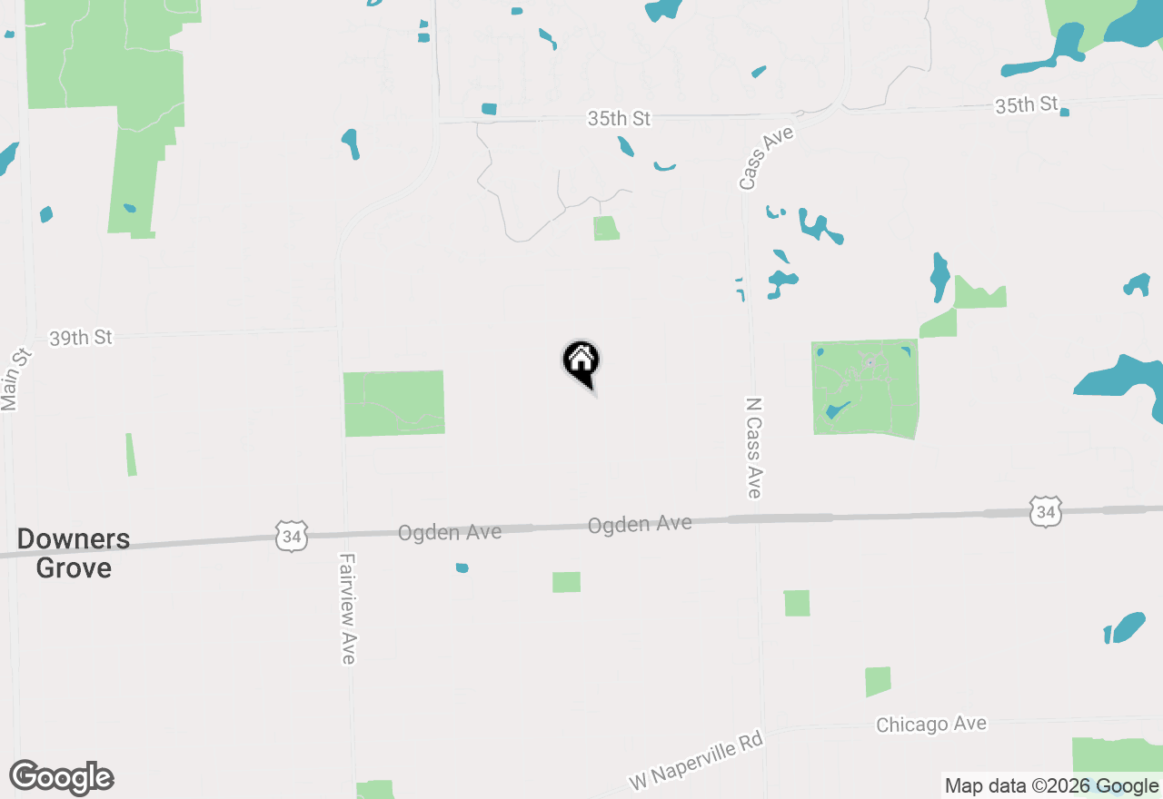 Map of 4005 N Park Street, Westmont, IL 60559