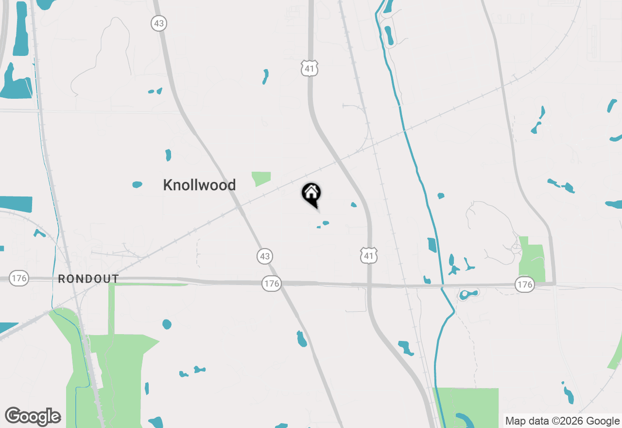 Map of 627 Smith Avenue, Lake Bluff, IL 60044