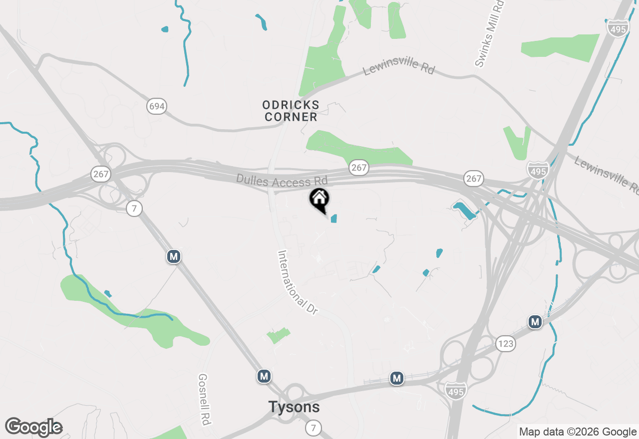 Map of 1504 Lincoln Way #406, Mclean, VA 22102