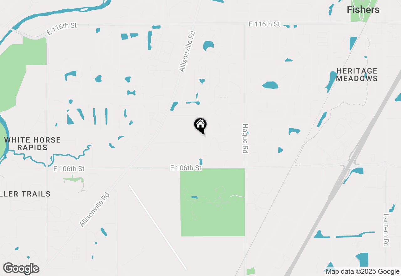 Map of 10716 Sherborne Road, Fishers, IN 46038