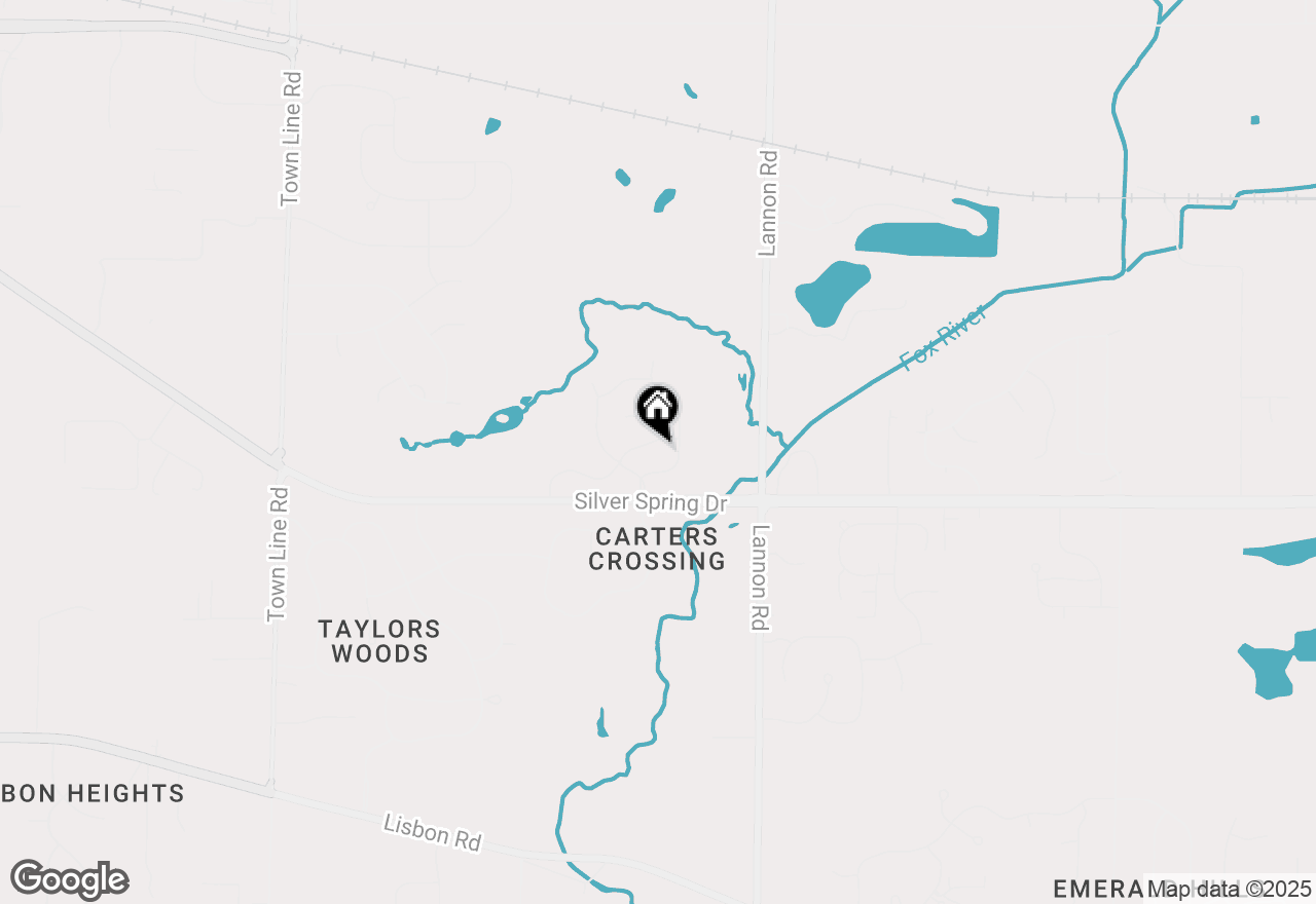 Map of N57W20872 Dunbar Ct #LT27, Menomonee Falls, WI 53051