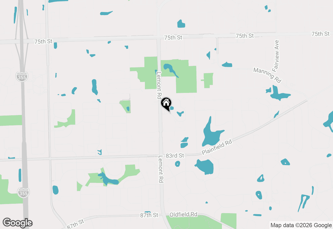 Map of 2779 Woodmere Drive #2779, Darien, IL 60561