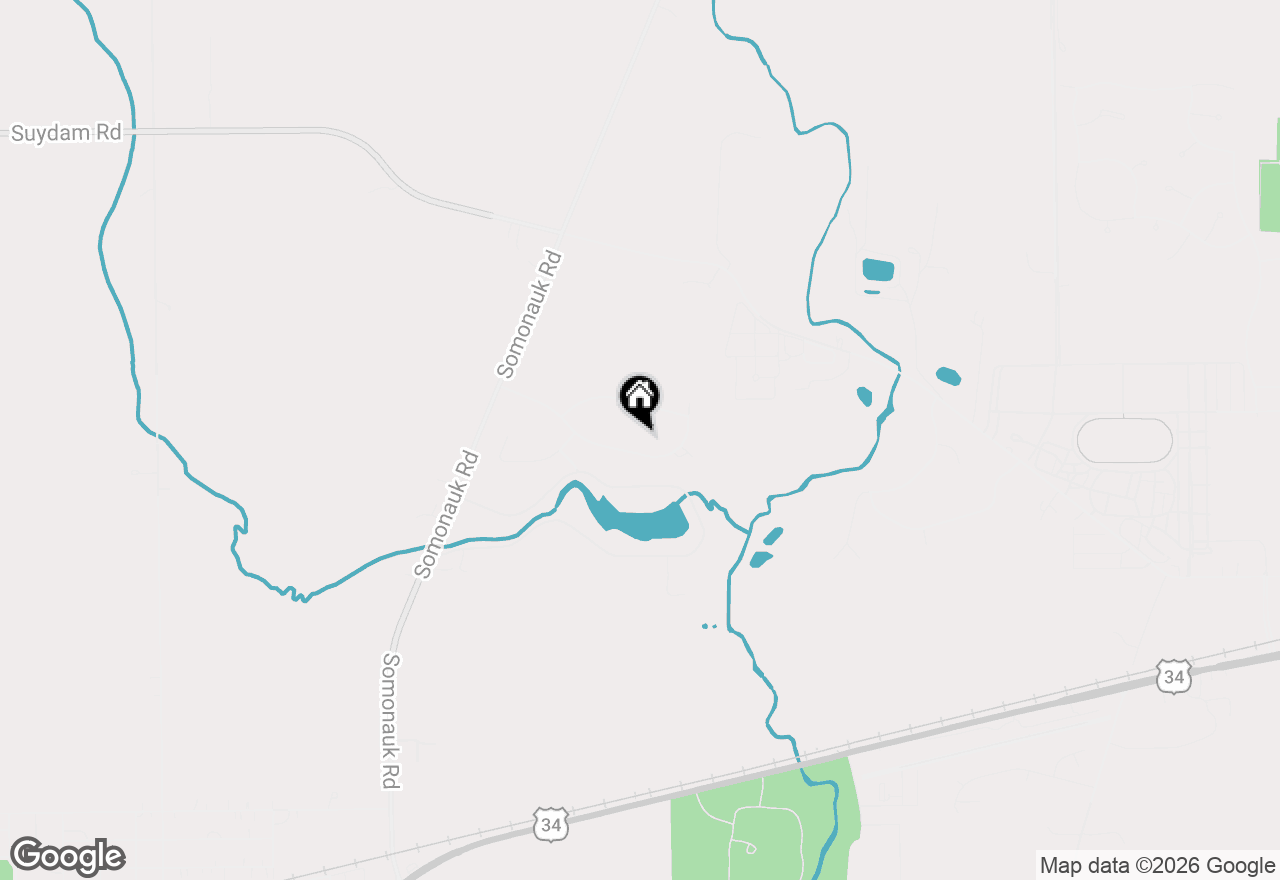 Map of 1010 Prairie View Drive, Somonauk, IL 60552