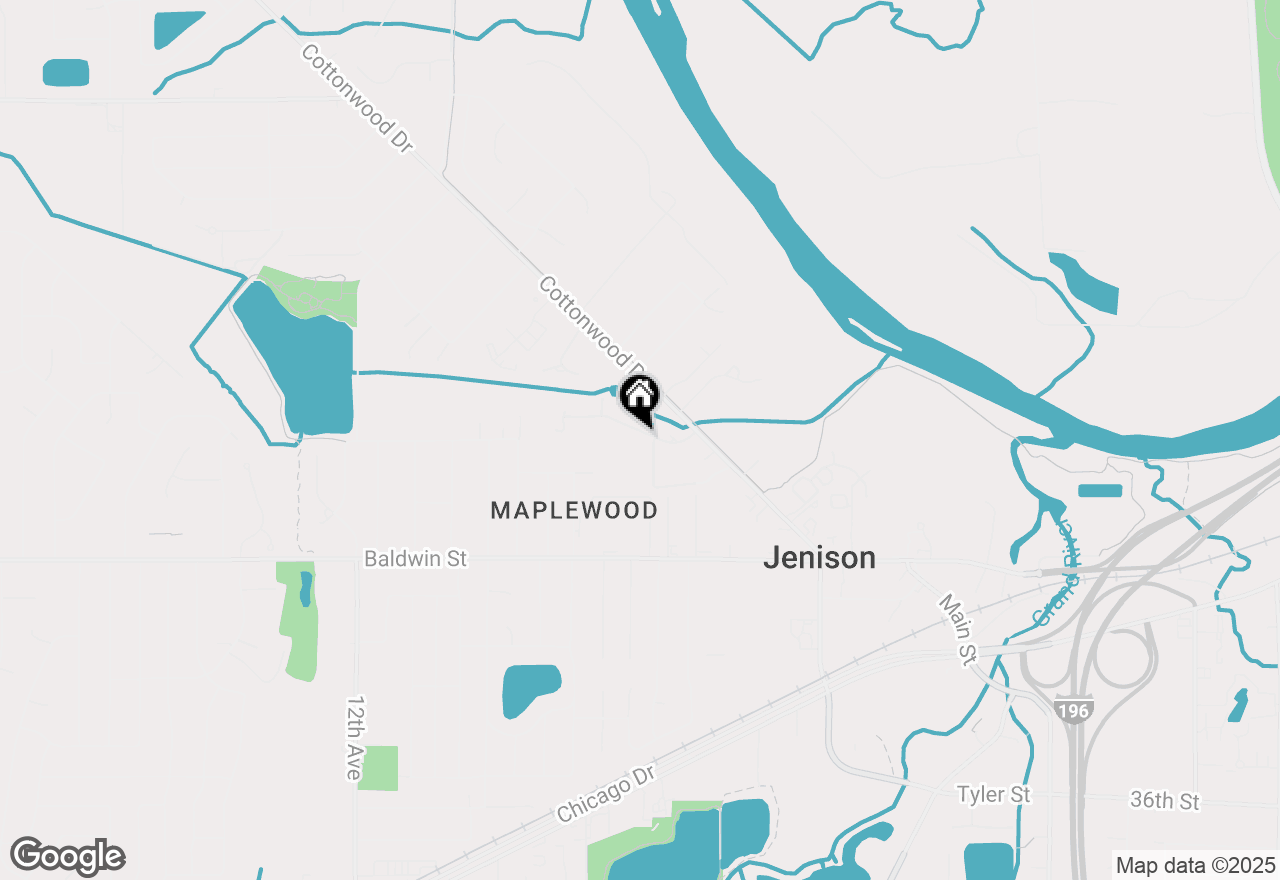 Map of 932 Village Lane #52, Jenison, MI 49428