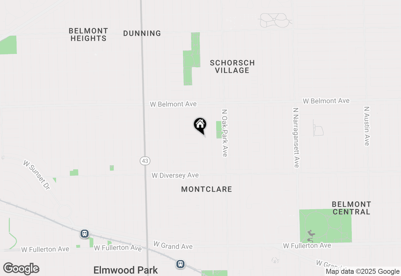 Map of 3001 N Newland Avenue, Chicago, IL 60634