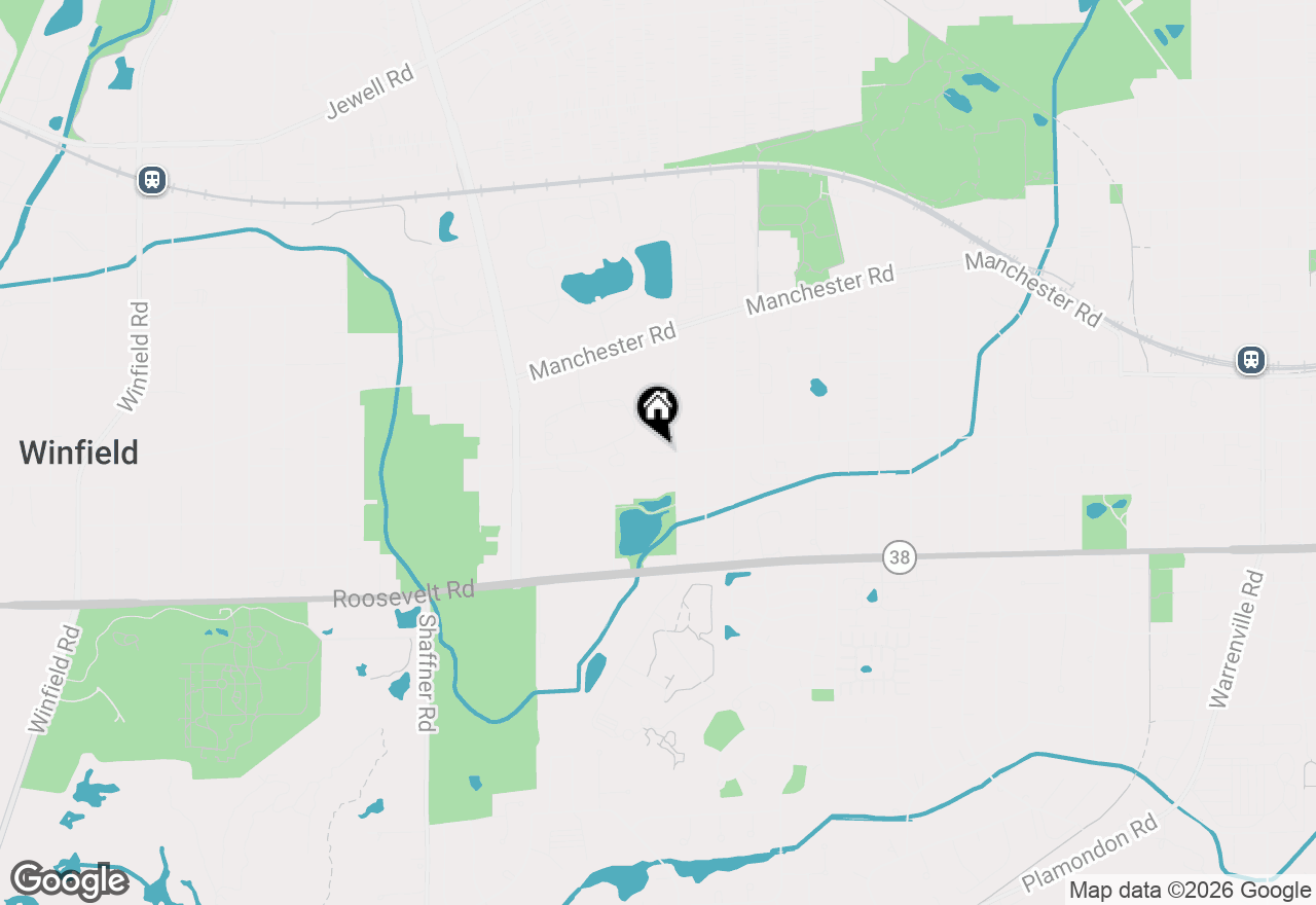 Map of 2067 Childs Court, Wheaton, IL 60187