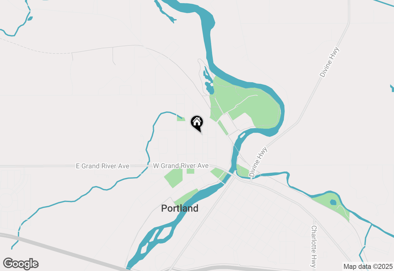 Map of 326 Church Street, Portland, MI 48875