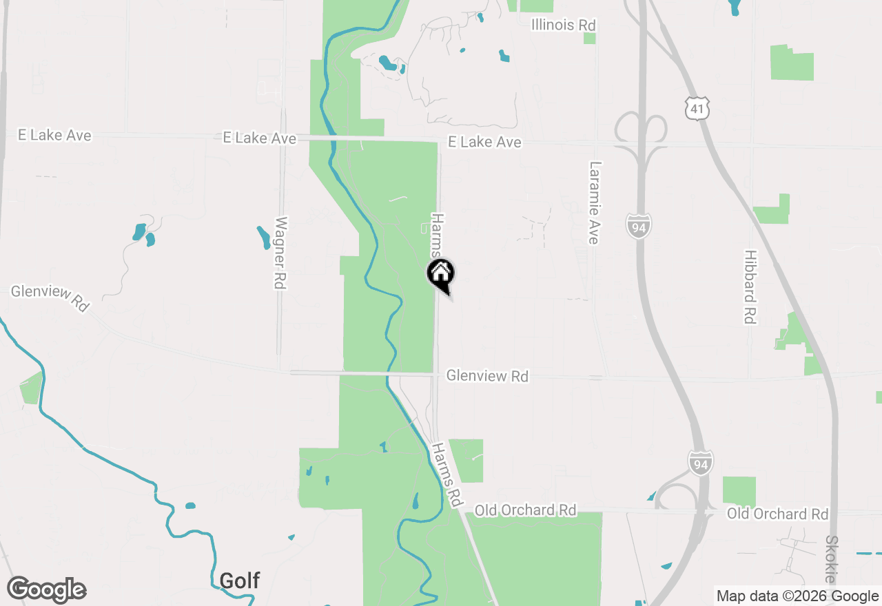 Map of 941 Harms Road, Glenview, IL 60025