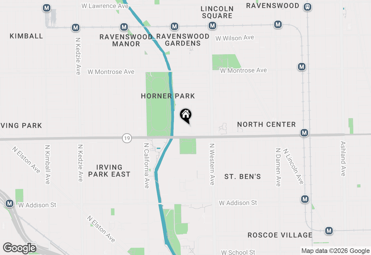 Map of 4034 N Maplewood Avenue, Chicago, IL 60618