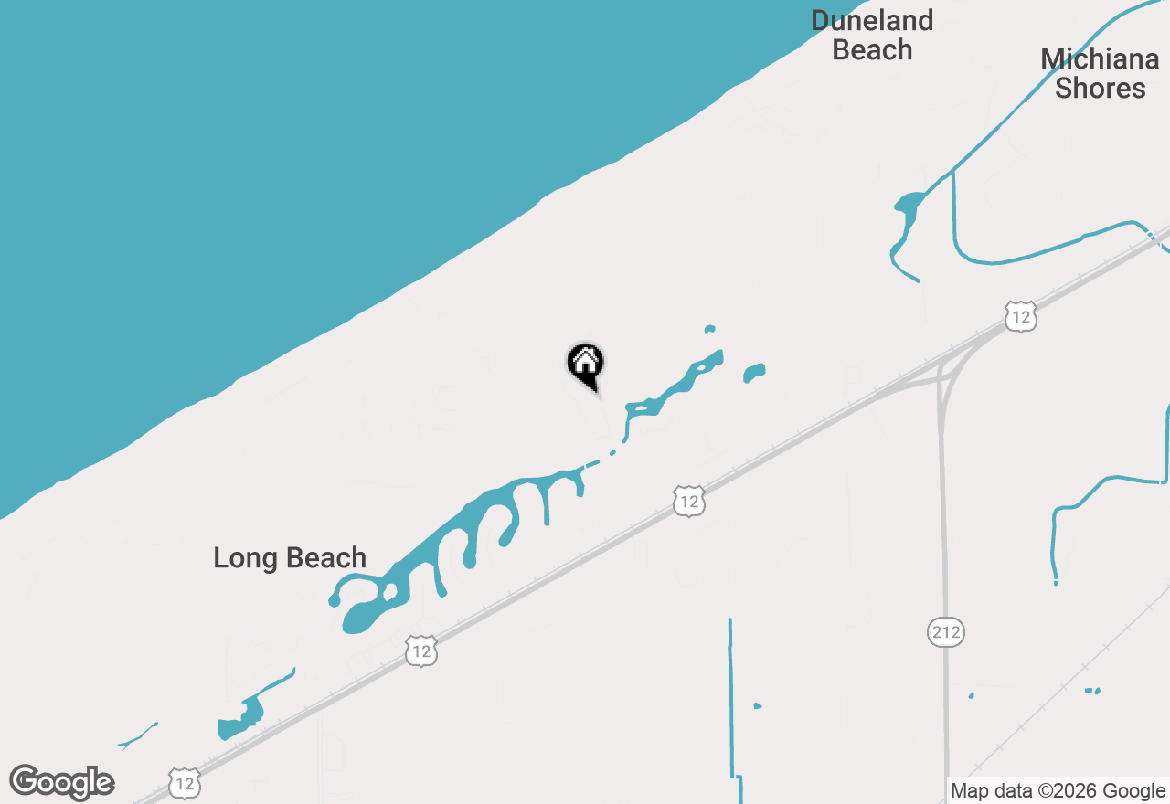 Map of 2752 Floral Trail, Long Beach, IN 46360