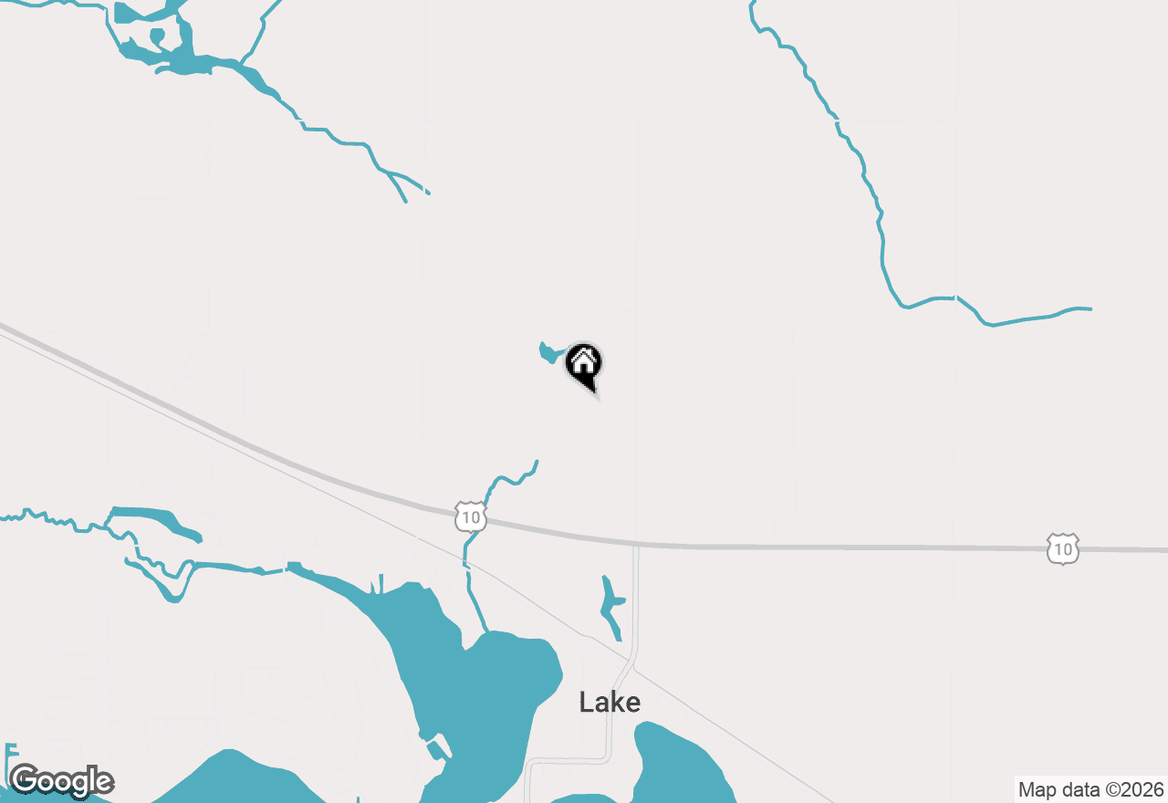 Map of 8492 Gibson Avenue, Lake, MI 48632