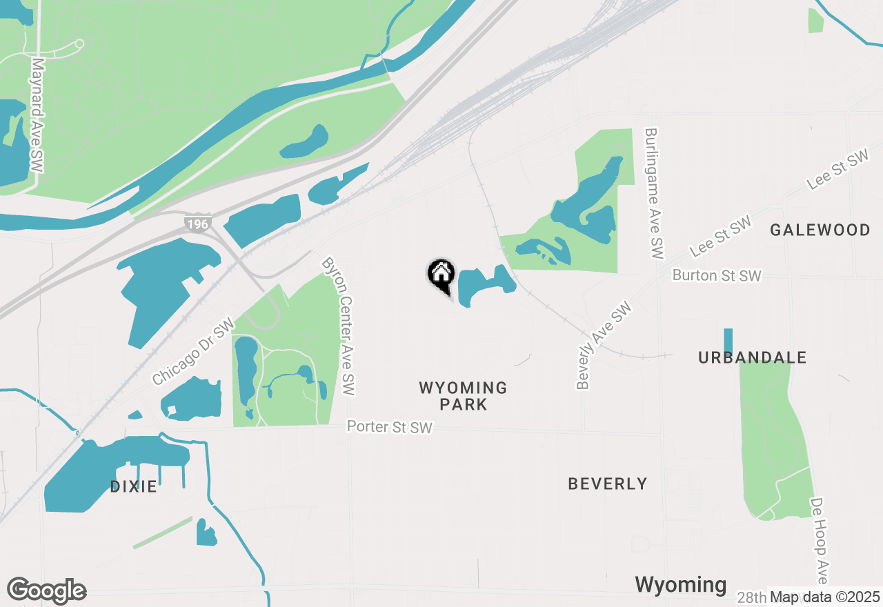 Map of 2187 Melvin Street Sw #25, Wyoming, MI 49519
