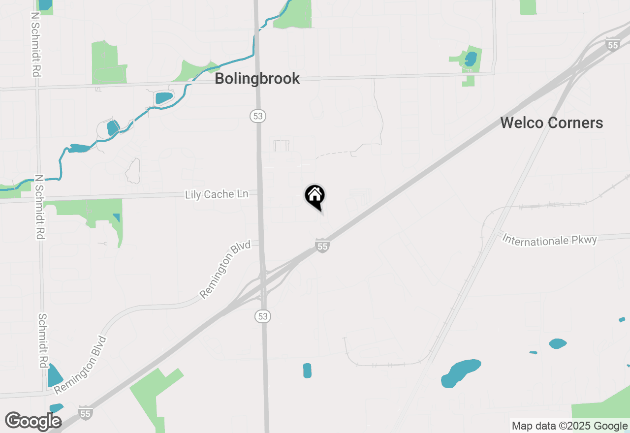 Map of 467 Yorkshire Square, Bolingbrook, IL 60440