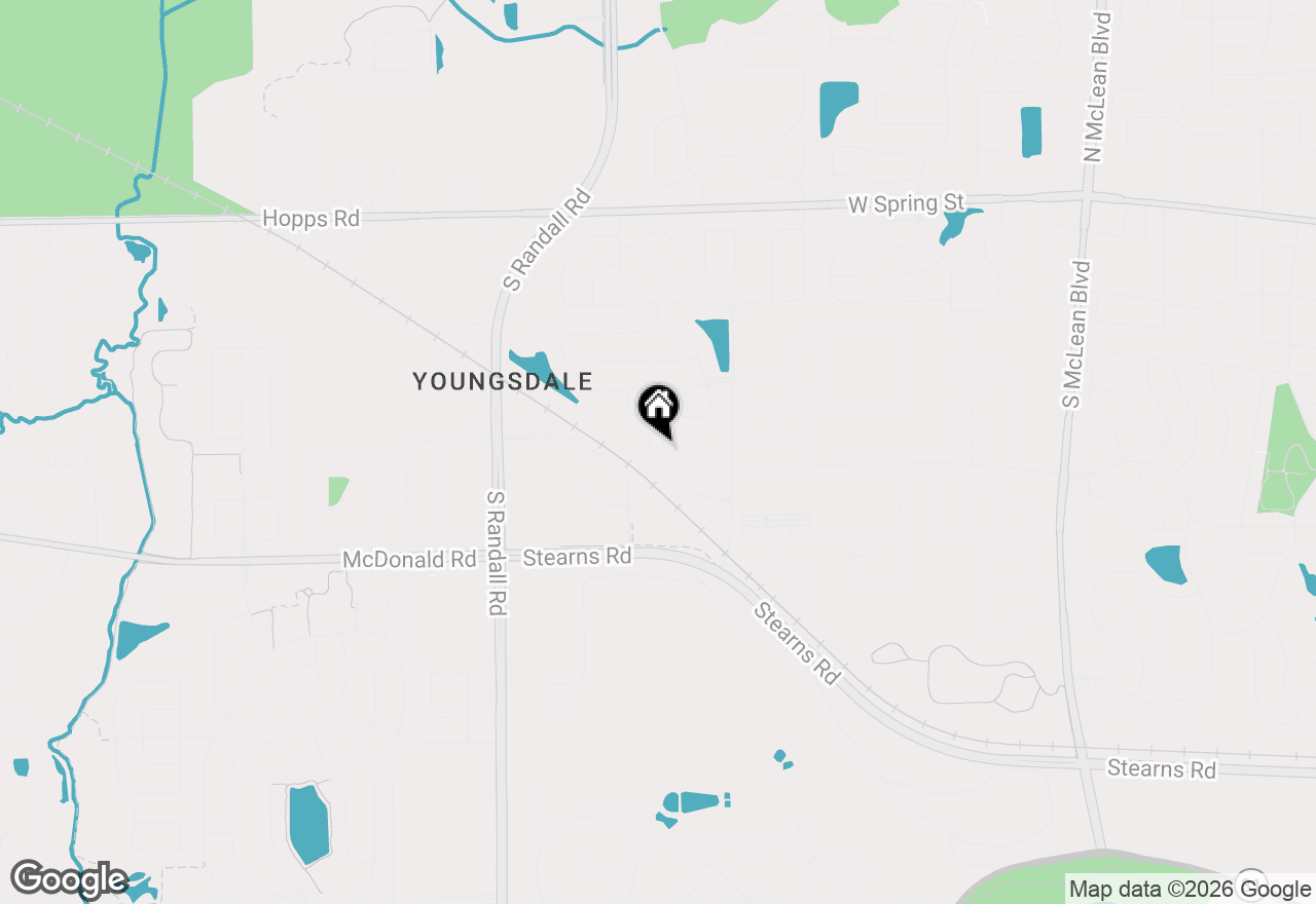 Map of 2506 Hatfield Court, Elgin, IL 60123