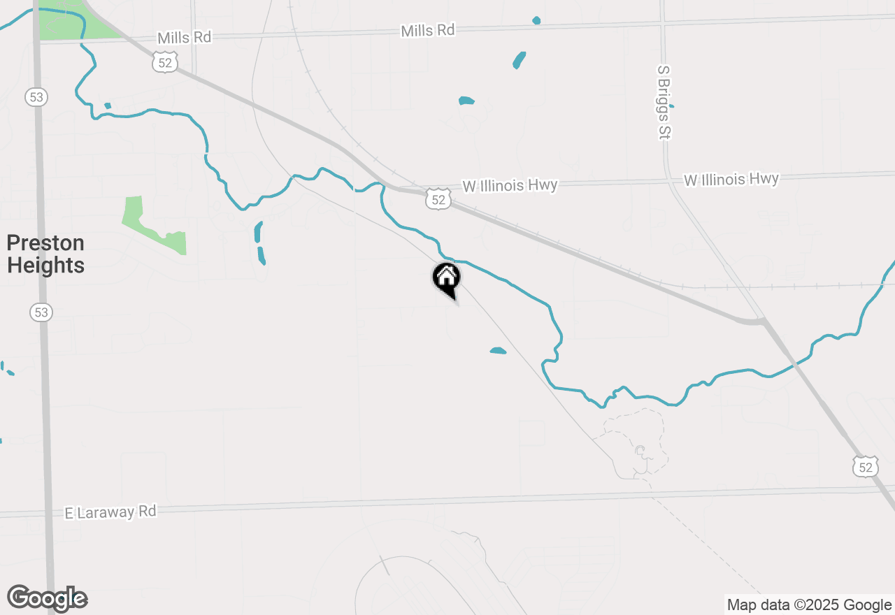 Map of 1032 Eunice Avenue, Joliet, IL 60433