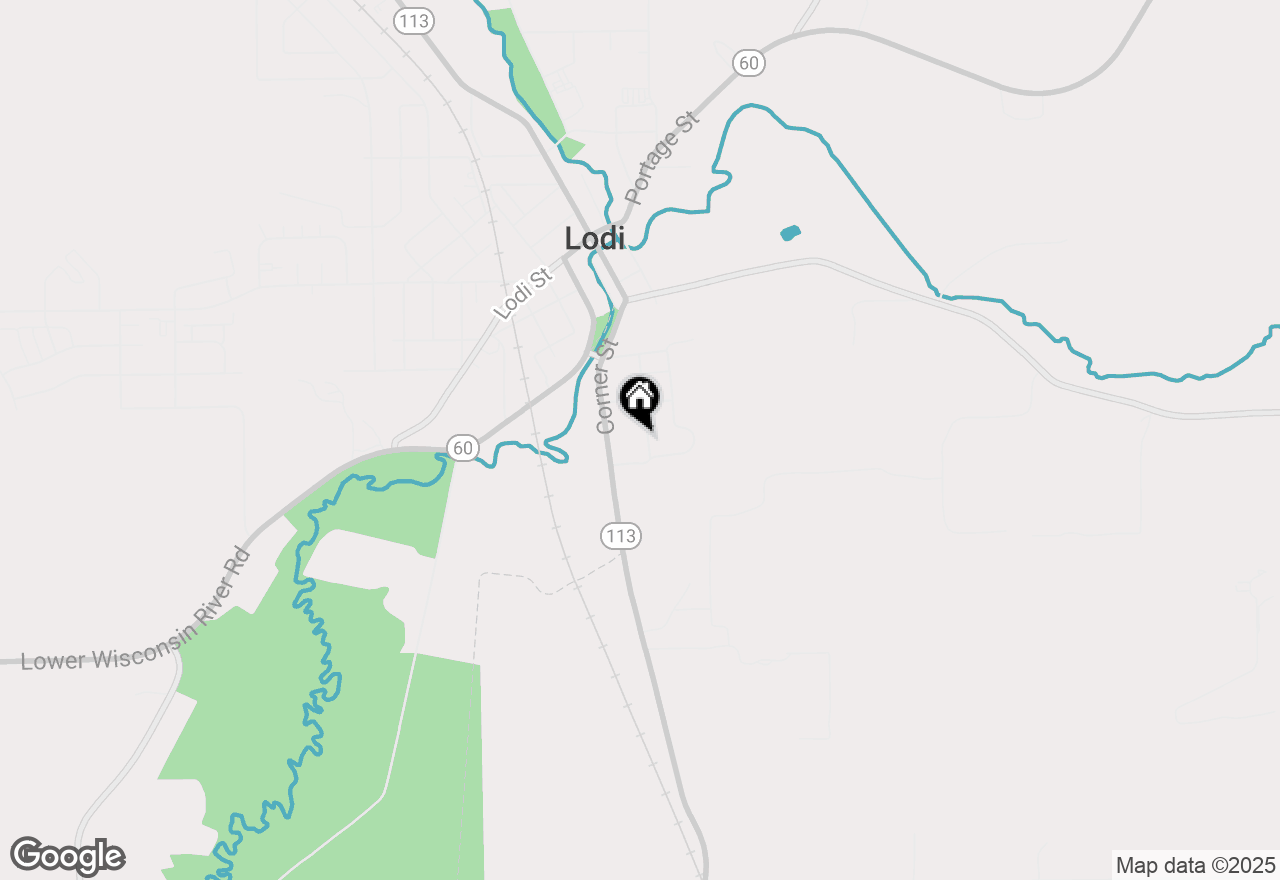 Map of 628 Madison Avenue, Lodi, WI 53555