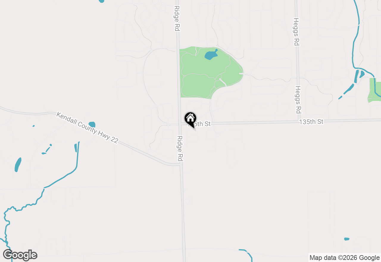 Map of 13517 S Arroyo Lane, Plainfield, IL 60544