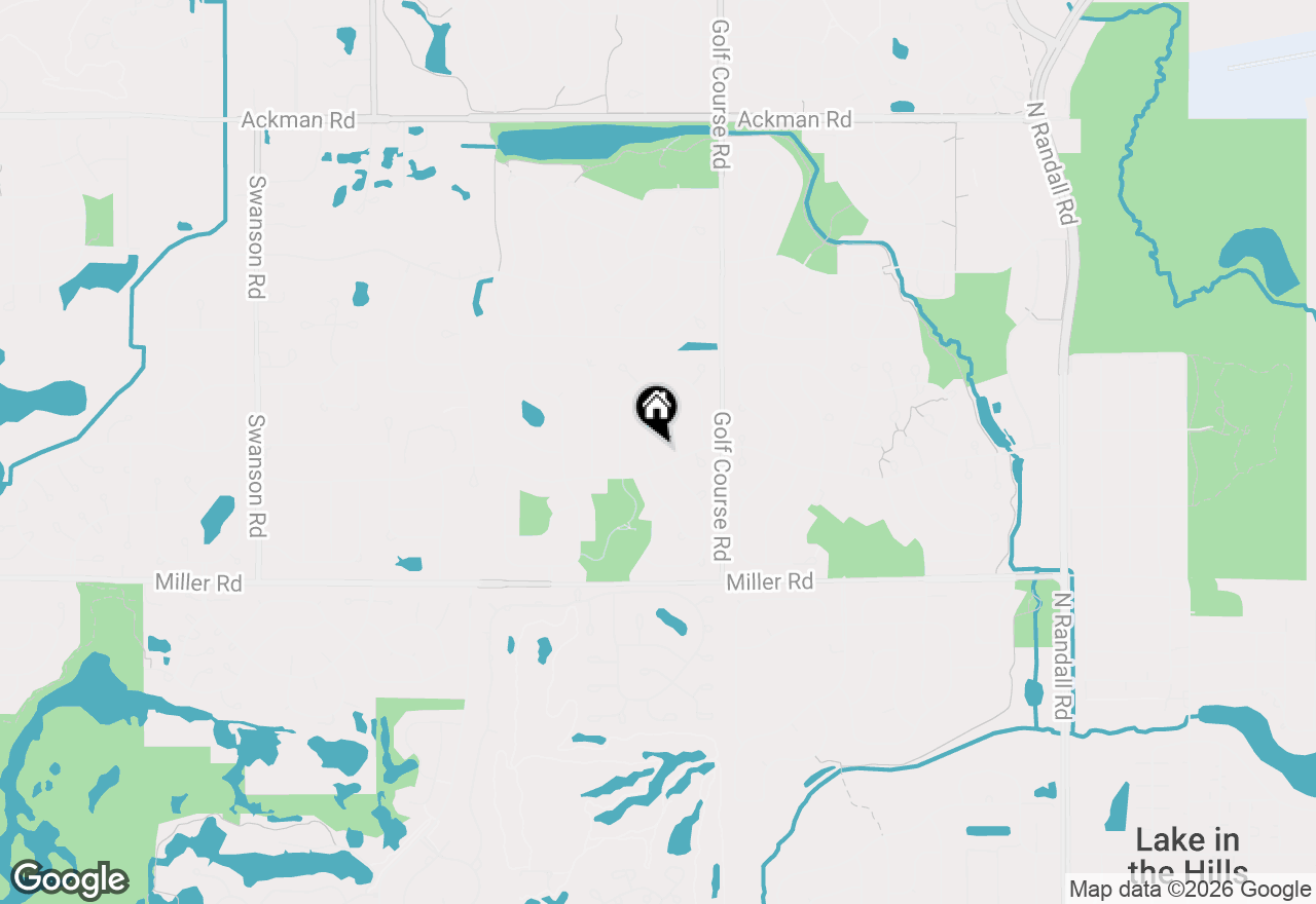 Map of 1703 Cunningham Lane, Crystal Lake, IL 60014