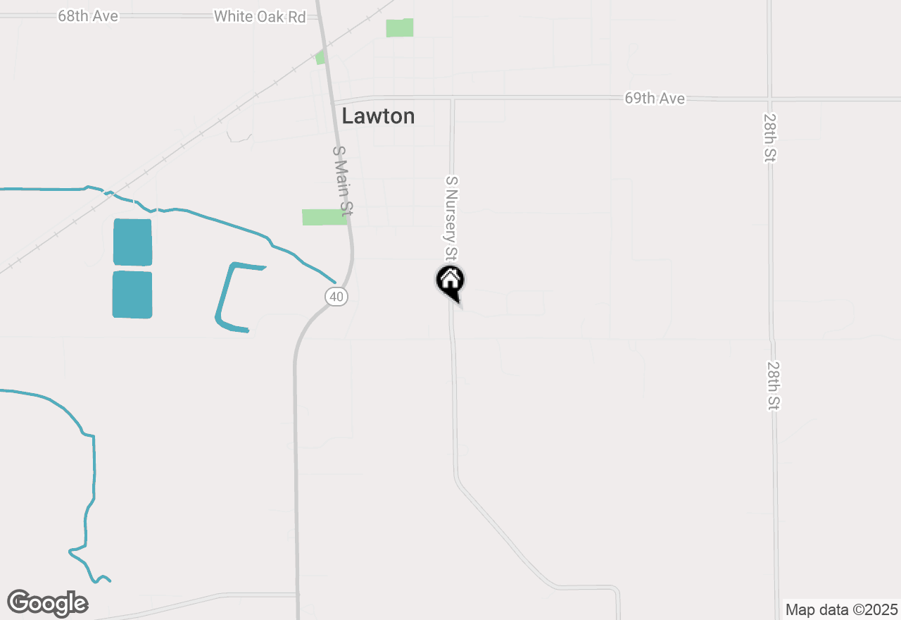 Map of 701 Concord Drive, Lawton, MI 49065