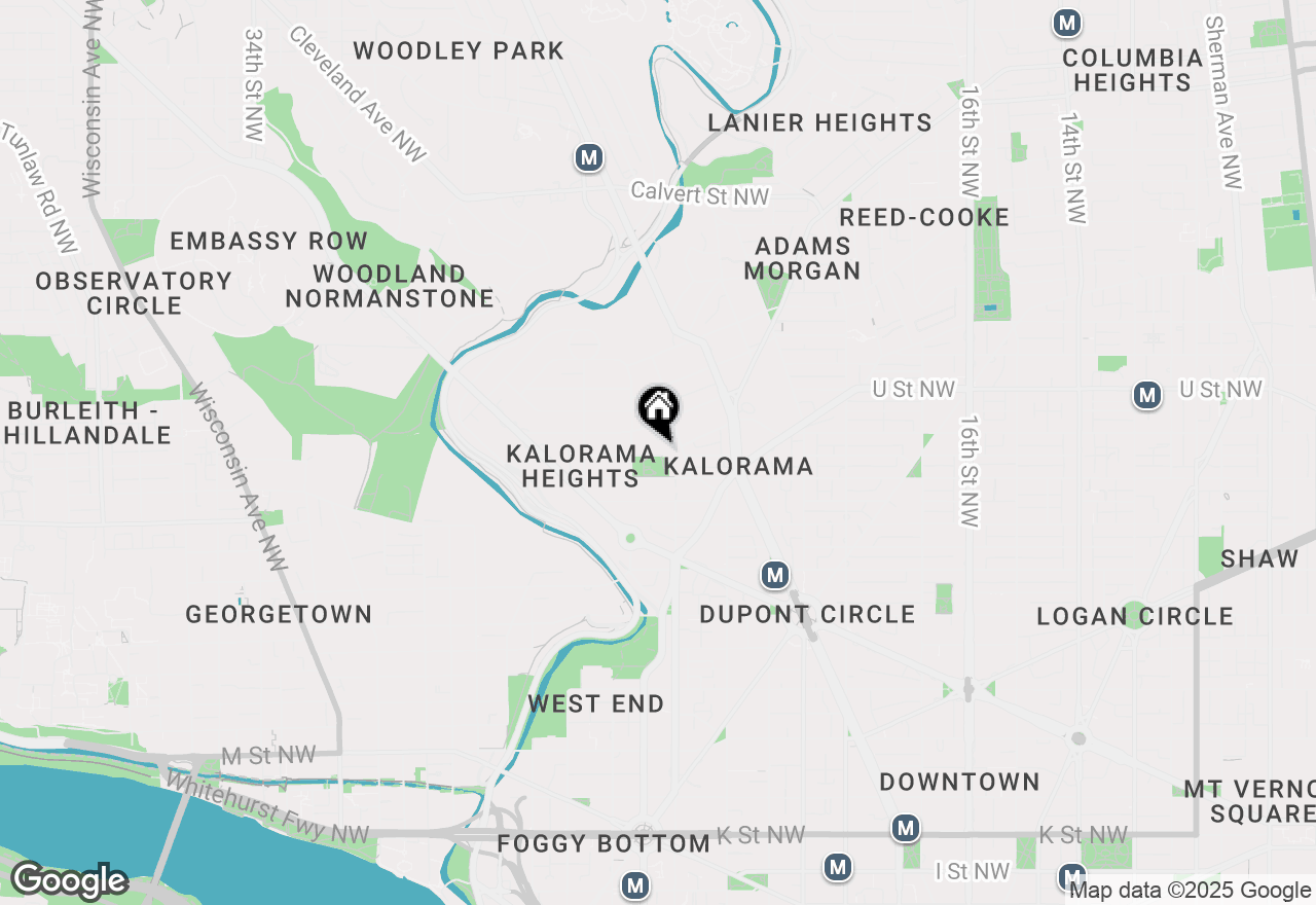 Map of 2229 Bancroft Place Nw #101, Washington, DC 20008