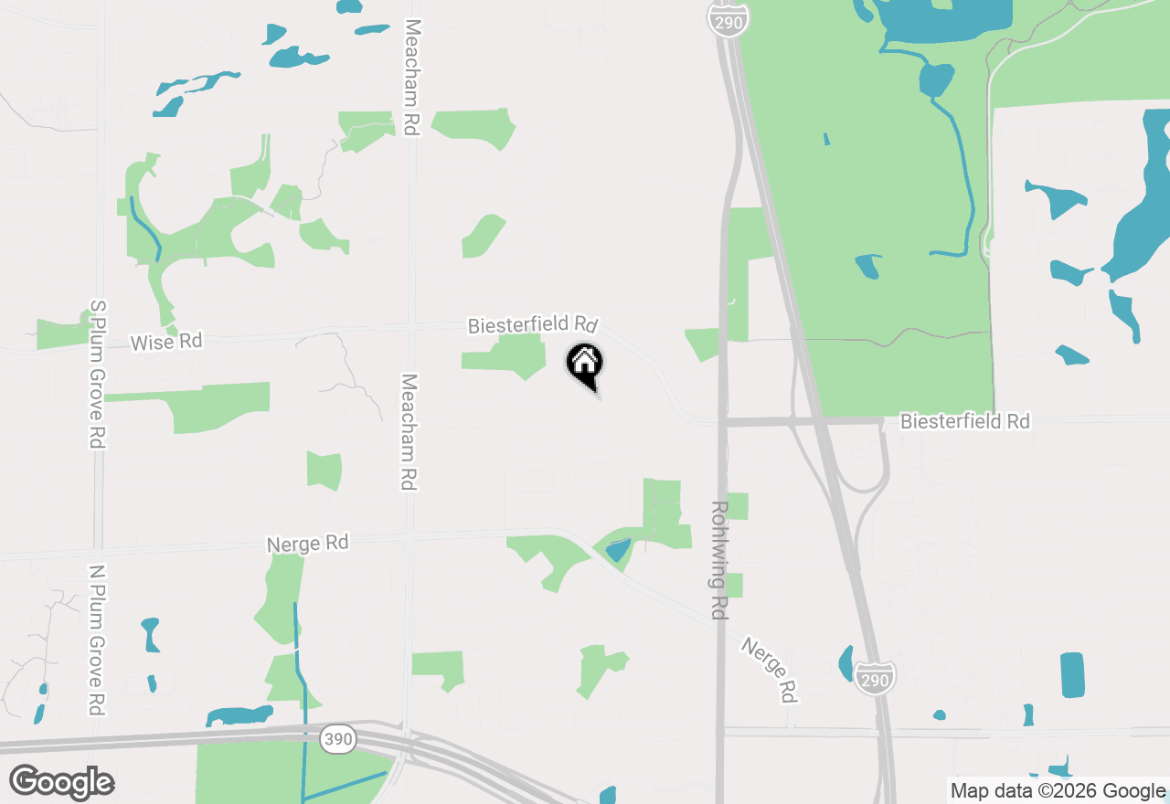 Map of 988 Cooper Court, Elk Grove Village, IL 60007