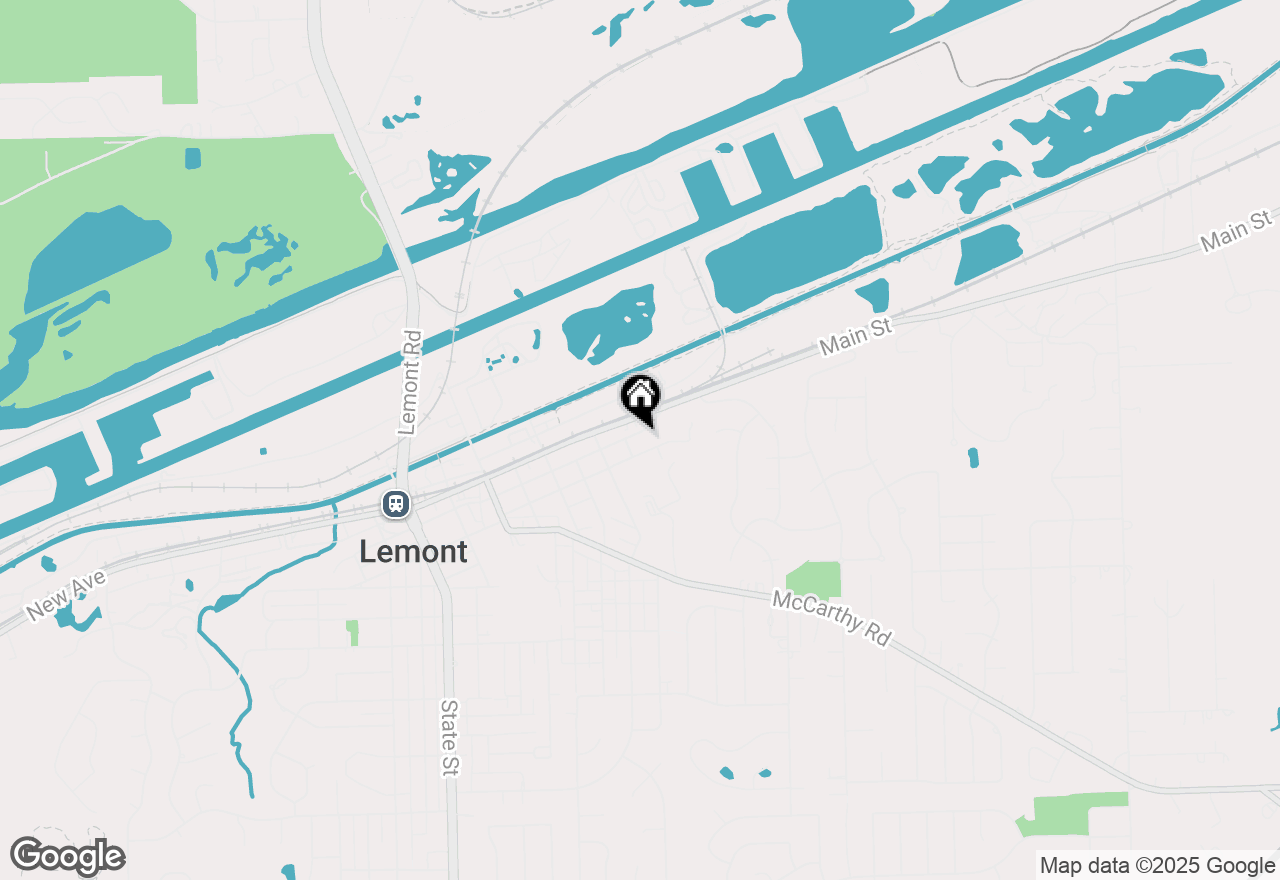 Map of 906 E Illinois Street, Lemont, IL 60439