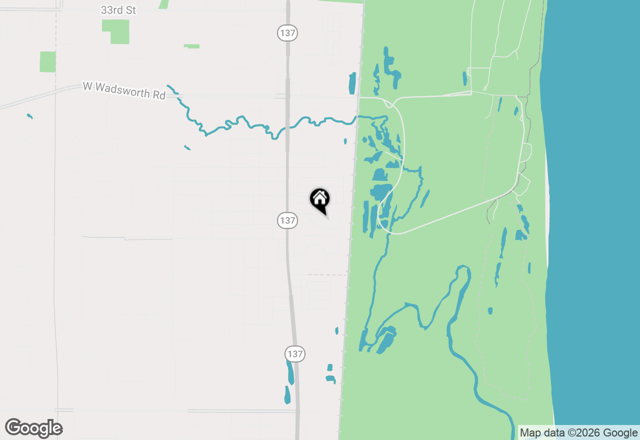 Map of 38569 N Sheridan Road #390, Beach Park, IL 60099