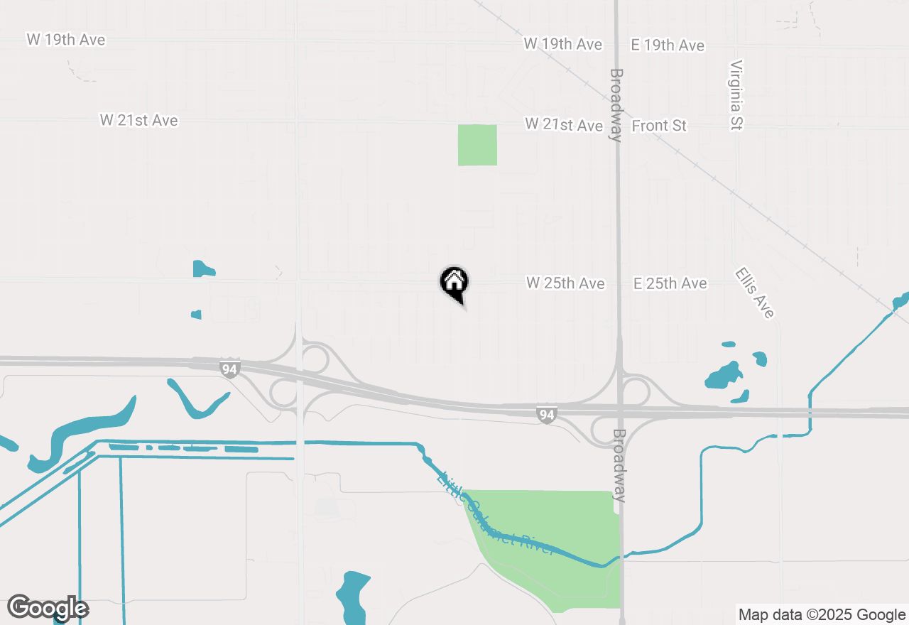 Map of 2600 Harrison Street, Gary, IN 46407