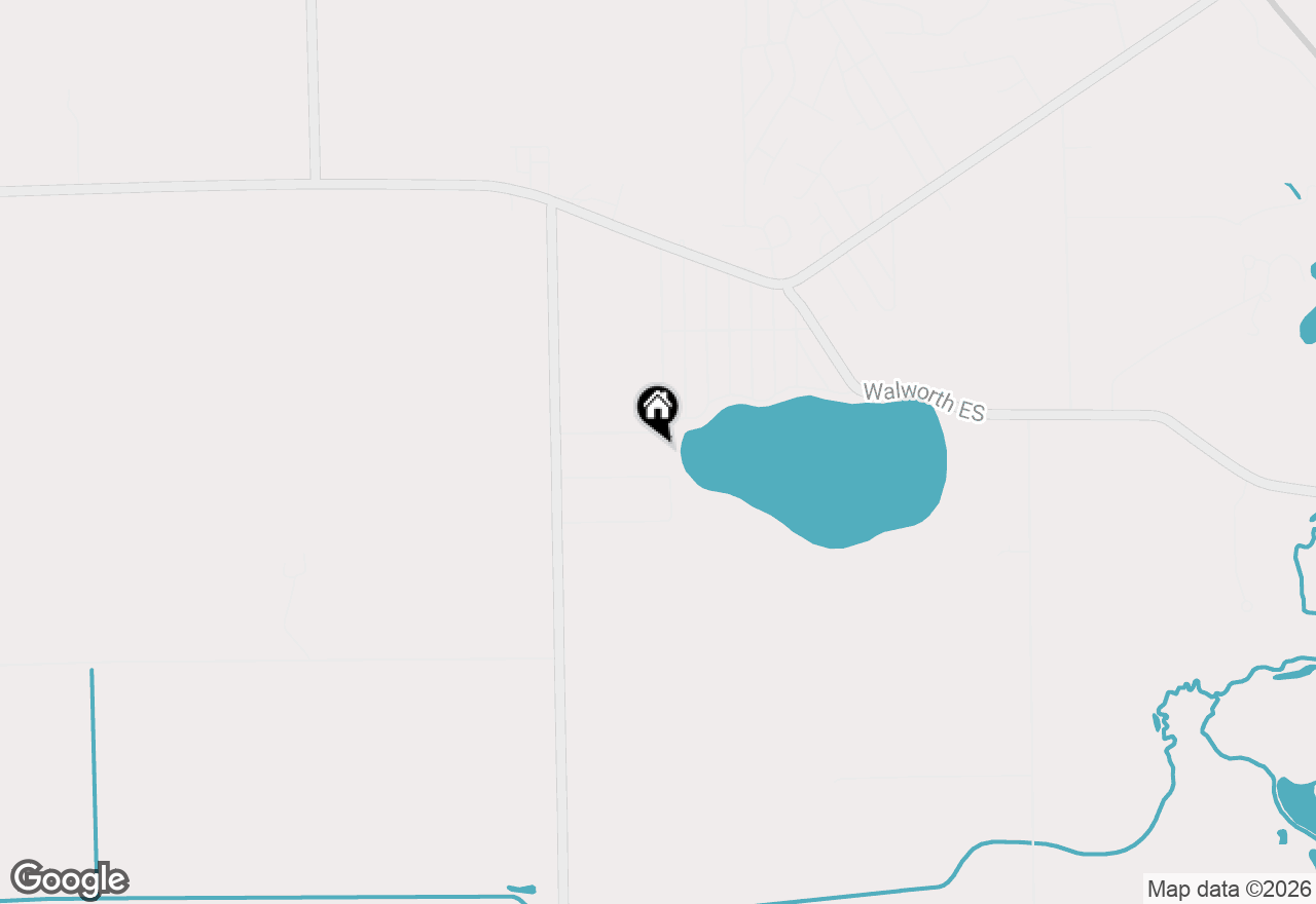 Map of W5665 Lakeshore Dr, Elkhorn, WI 53121