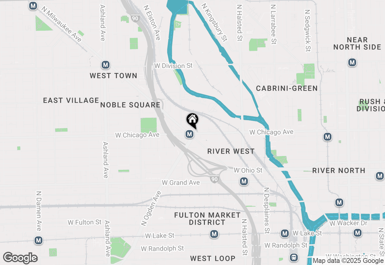 Map of 1058 W Chicago Avenue, Chicago, IL 60642