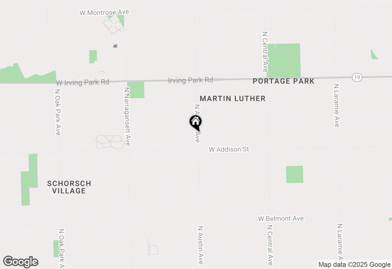 Map of 6005 W Waveland Avenue, Chicago, IL 60634