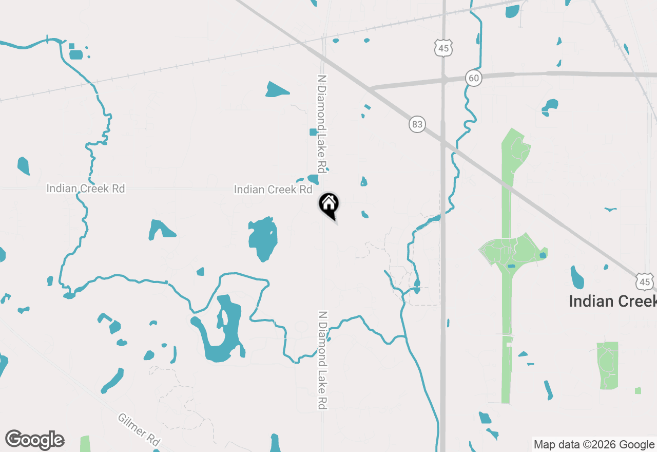 Map of 6712 Diamond Lake Road, Long Grove, IL 60047
