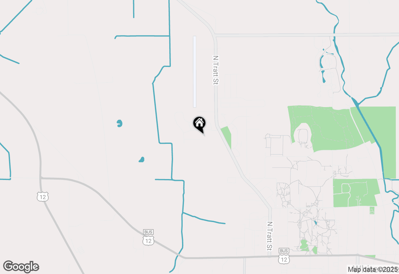 Map of 1270 Black River Ct, Whitewater, WI 53190