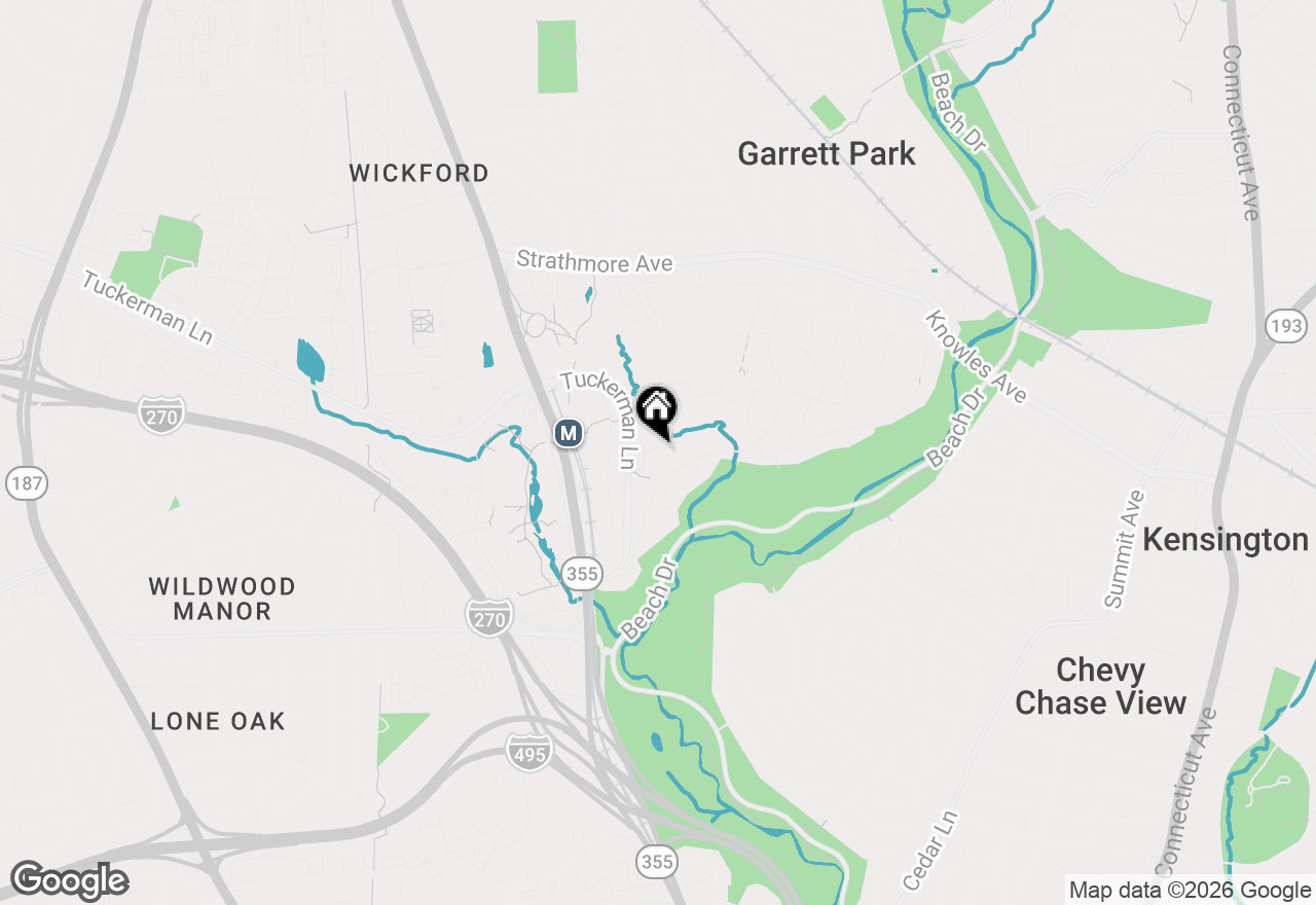 Map of 10401 Strathmore Park #3/402, North Bethesda, MD 20852