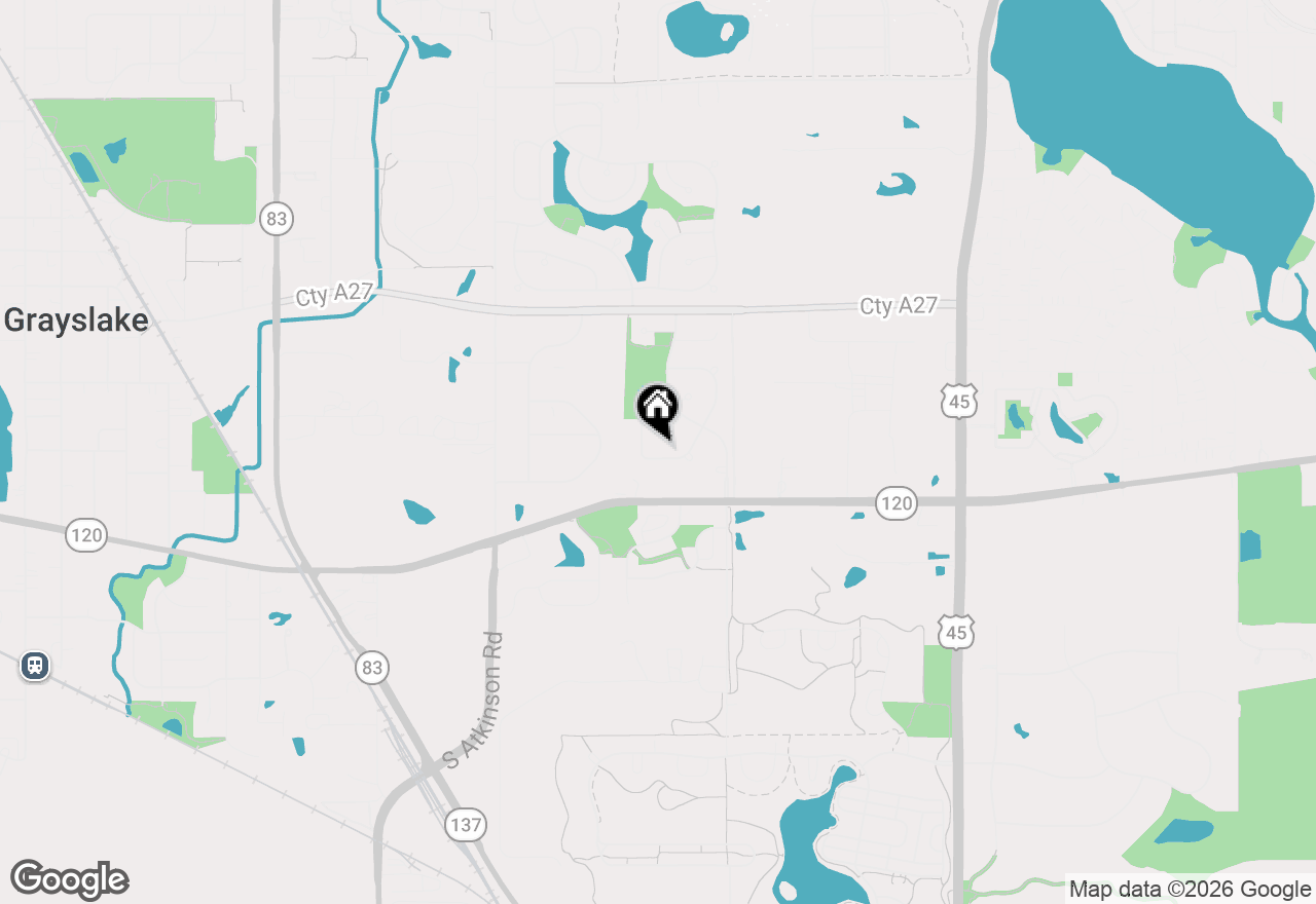 Map of 1160 Hummingbird Lane, Grayslake, IL 60030