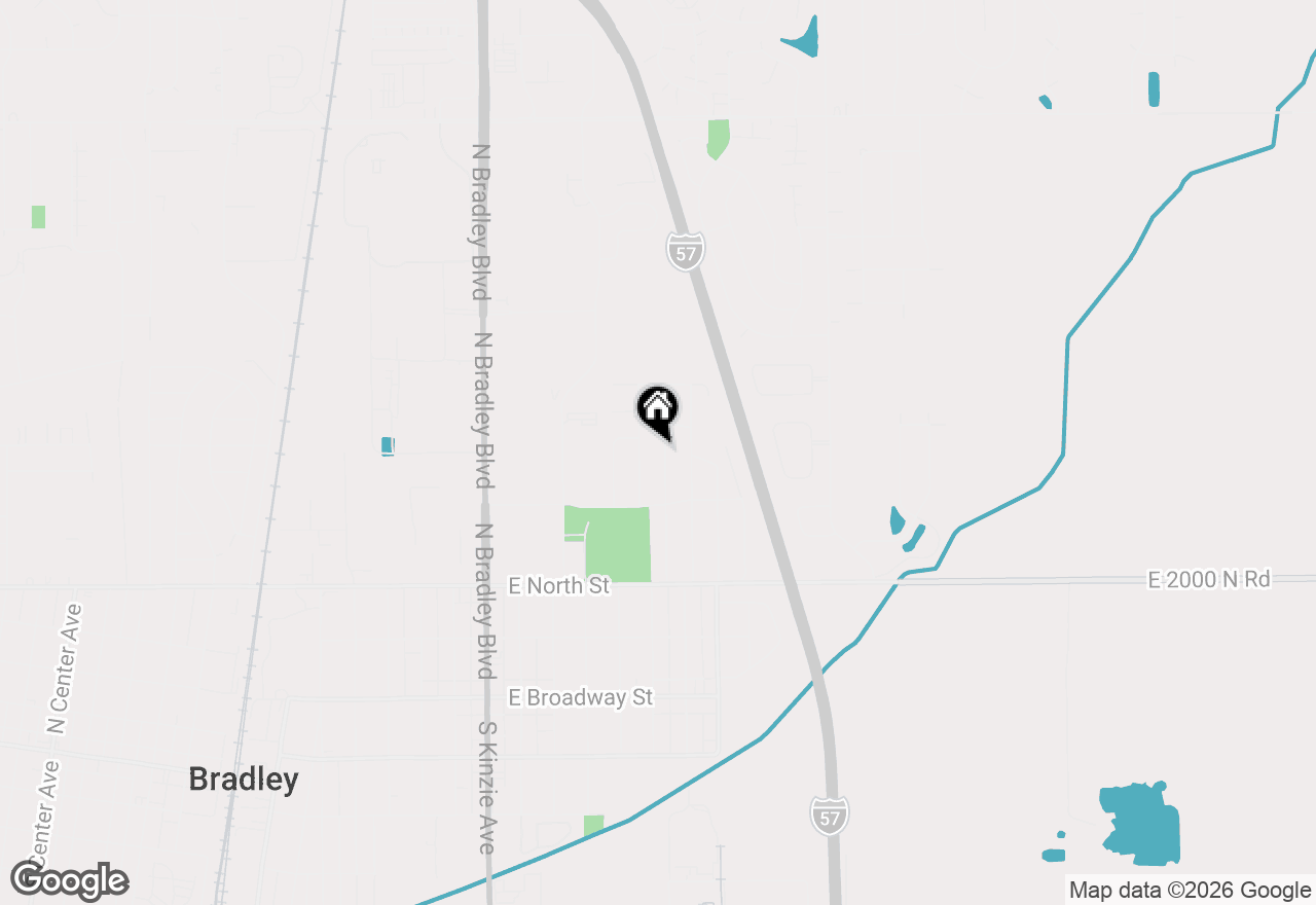 Map of 609 N Monroe Avenue, Bradley, IL 60915