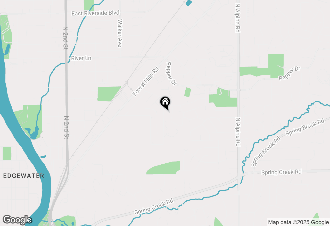 Map of 3107 Sunnyside Drive, Rockford, IL 61114