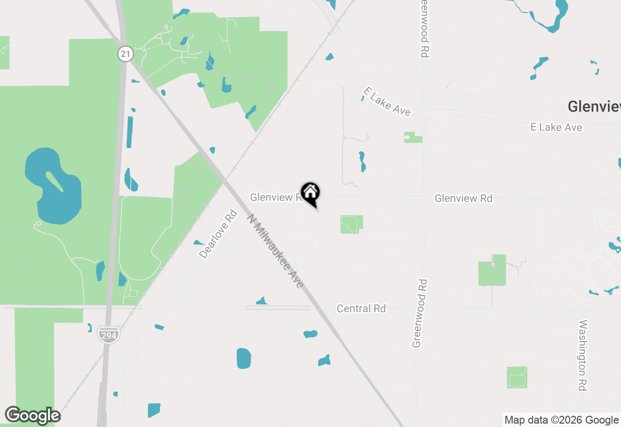 Map of 3800 Cindy Lane, Glenview, IL 60025