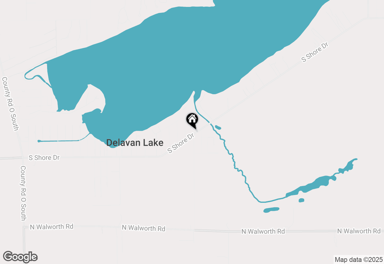 Map of 3799 South Shore Dr, Delavan, WI 53115