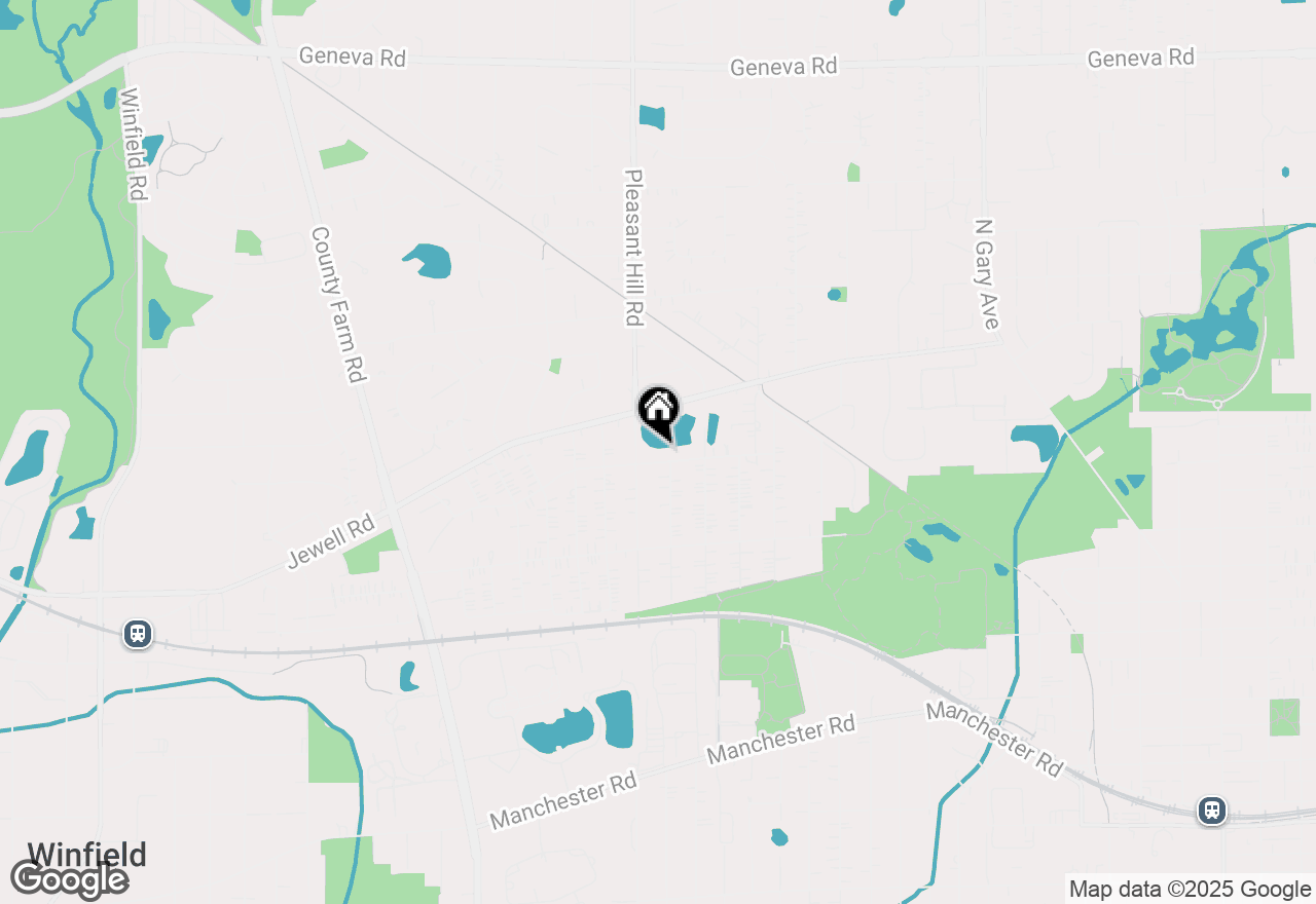 Map of 26W152 Prairie Avenue, Wheaton, IL 60187