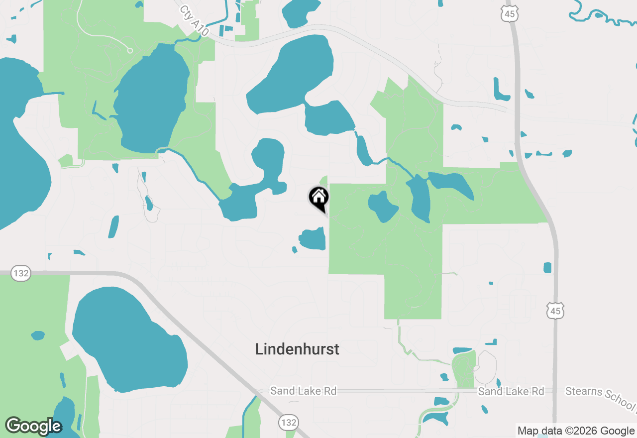 Map of 2375 Kelsey Court, Lindenhurst, IL 60046