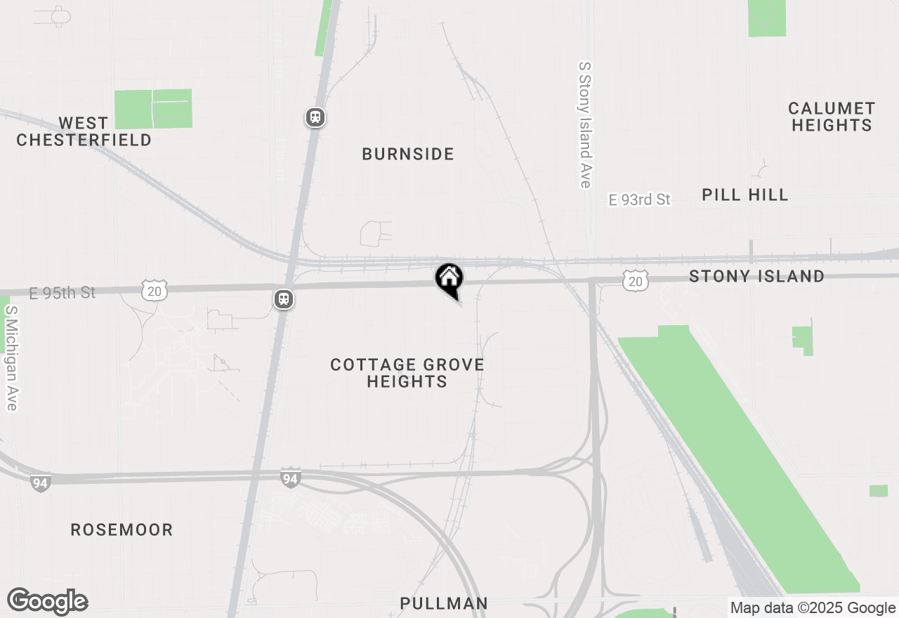 Map of 9534 S Avalon Avenue, Chicago, IL 60628