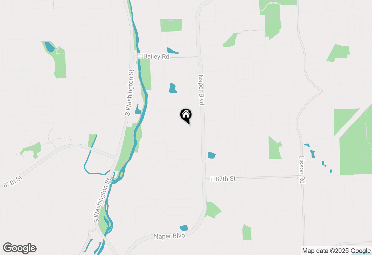 Map of 527 Carriage Hill Road, Naperville, IL 60565