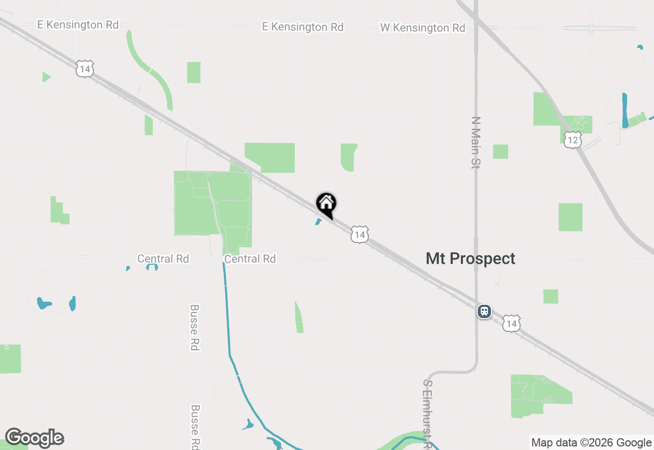 Map of 103 N Cathy Lane #103, Mount Prospect, IL 60056