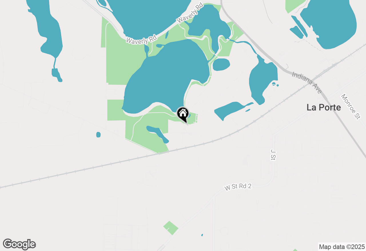 Map of 1620 Stone Lake Drive, La Porte, IN 46350