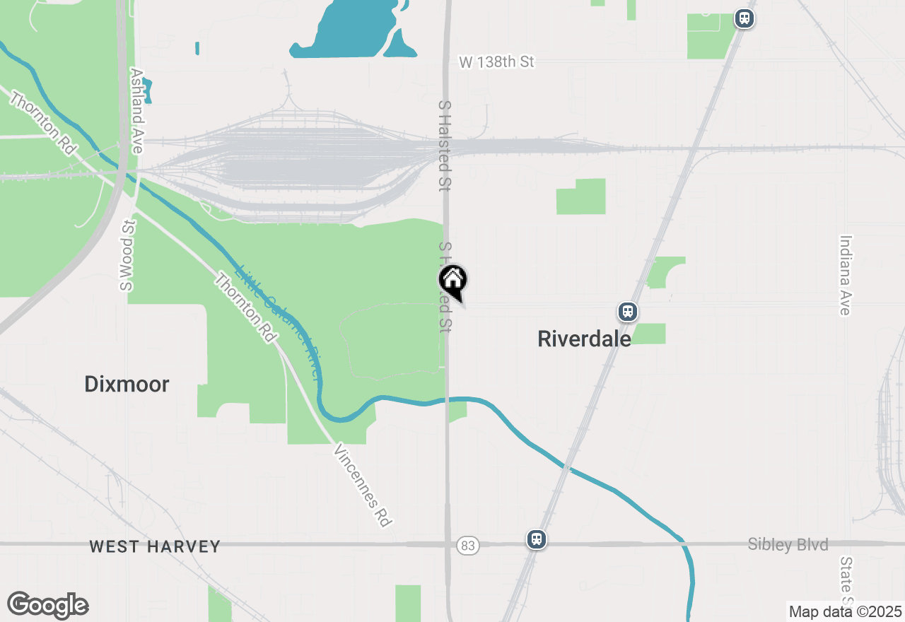 Map of 14401 S Halsted Street, Riverdale, IL 60827