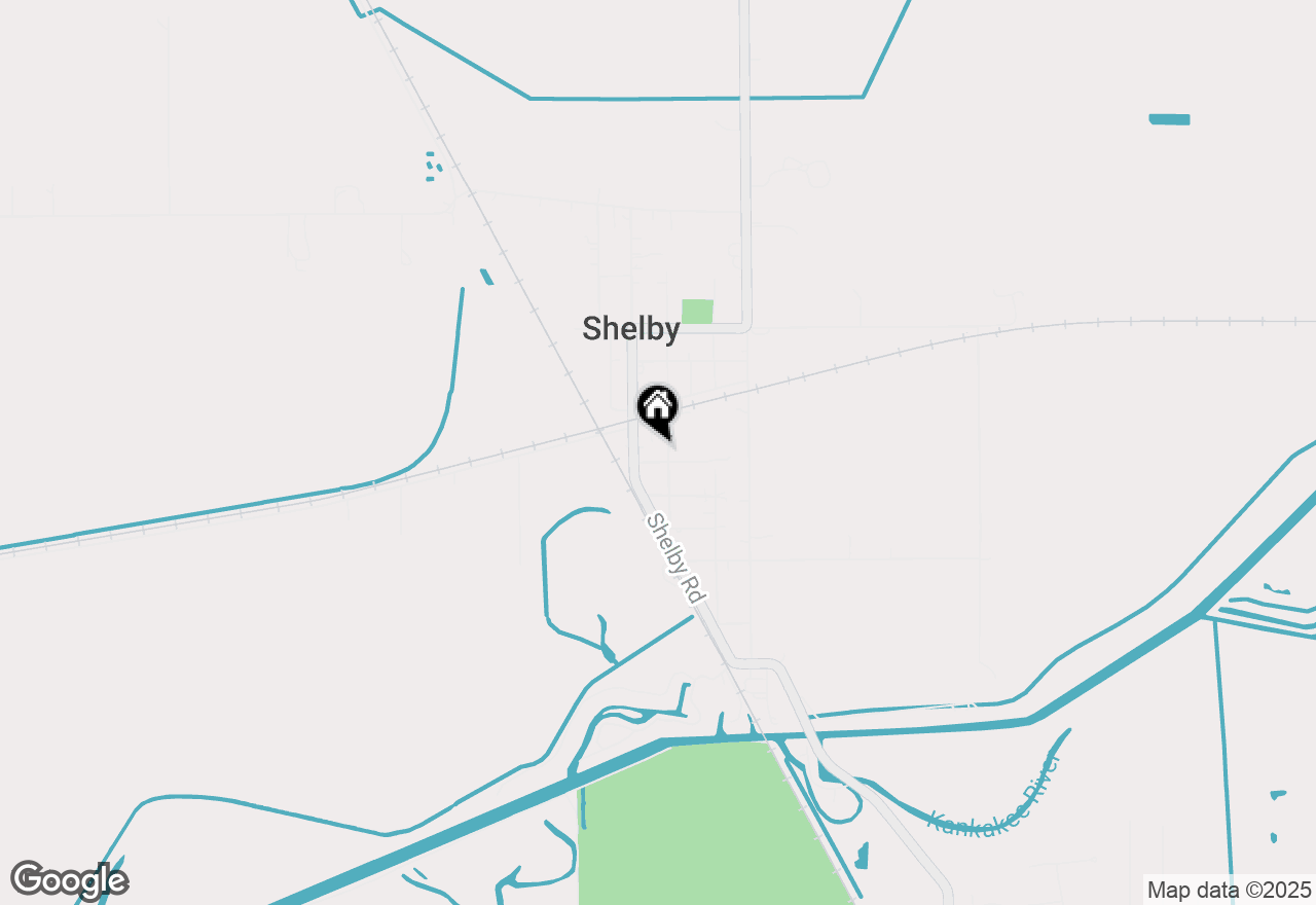 Map of 23418 Fillmore Street, Shelby, IN 46377