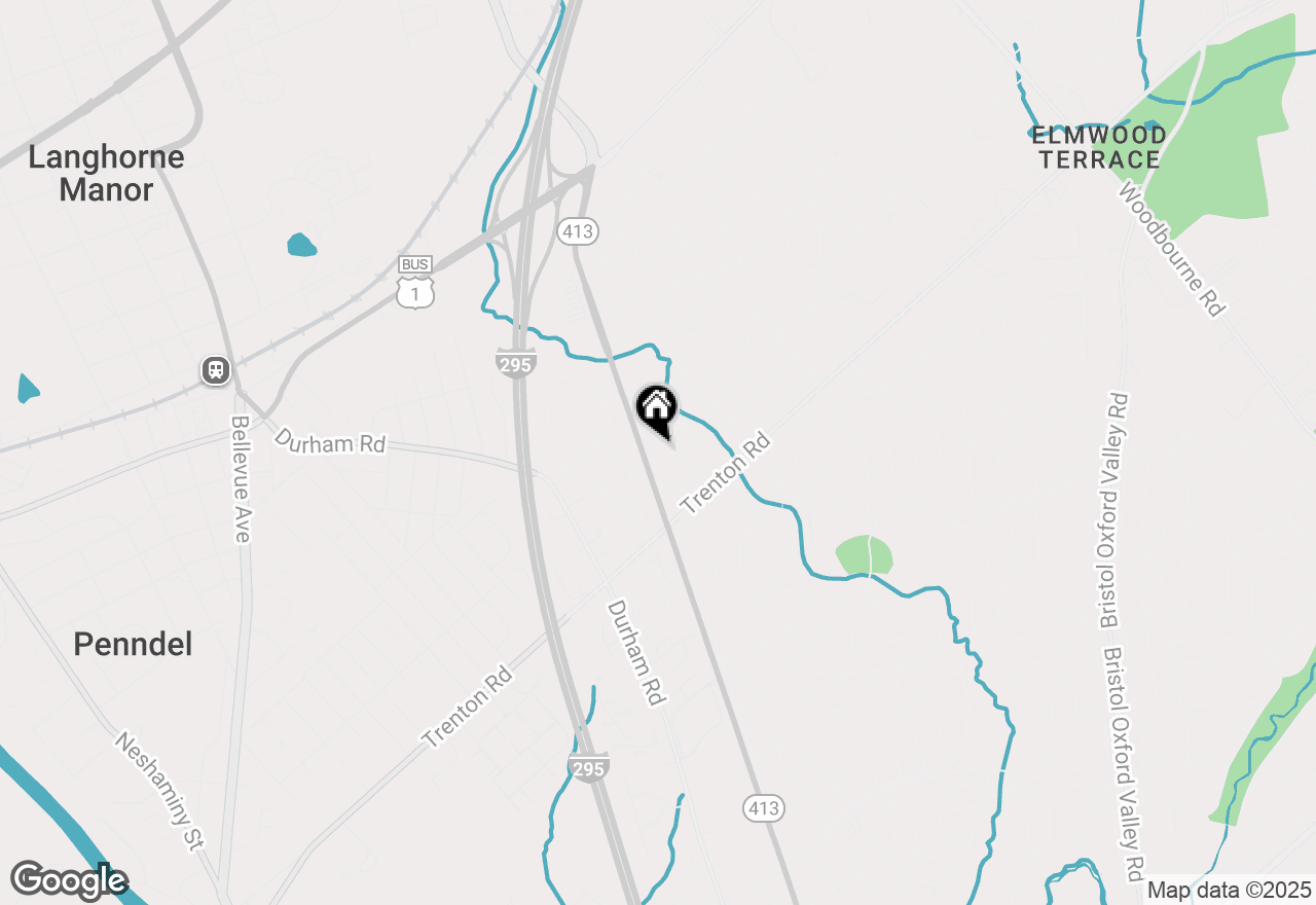 Map of 110 Deep Dale Drive E #E, Levittown, PA 19056