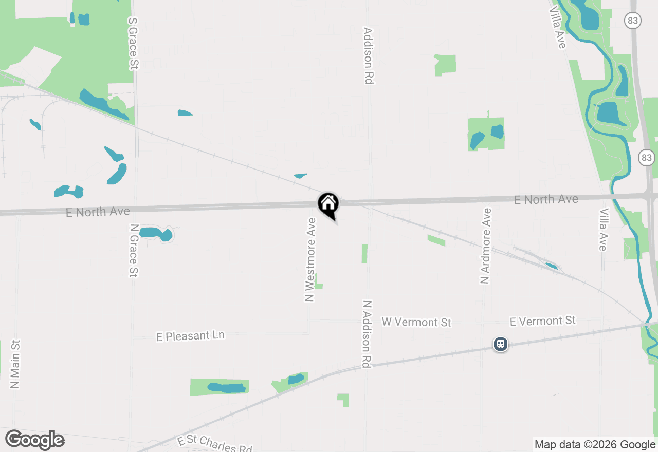 Map of 725 N Bierman Avenue, Villa Park, IL 60181
